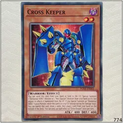 Cross Keeper - POTE-EN002 - Common 1st Edition Yugioh - Image 1