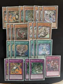 Yu-Gi-Oh! Dracotail Deck Core + Extra! NM ALL included - Secreterion Dragon - Image 1