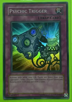 CSOC-EN073 1x Psychic Trigger Super Rare Unlimited yugioh LP - Image 1