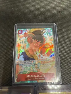 One Piece Card Lot Of (3) OP11-040 Monkey D Luffy Leader & More - Image 3