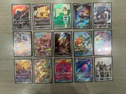 Lot of 15 Pokemon Full Art Japanese Cards NM - Image 1