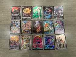 Lot of 15 Pokemon Full Art Japanese Cards NM - Image 2
