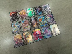 Lot of 15 Pokemon Full Art Japanese Cards NM - Image 3