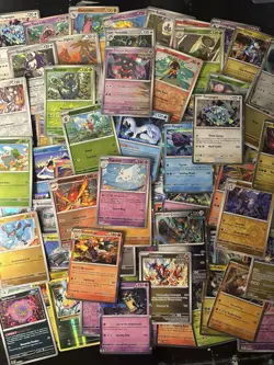 Lot Of 108 Pokemon Cards All Reverse Holo & Holo Mega Evolution, SS, & More! - Image 1