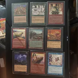 Lot Of 9 Magic: The Gathering Cards #22 - Image 1