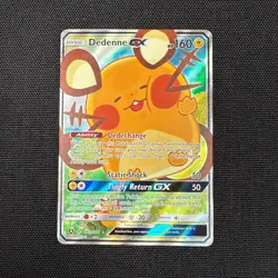 Pokemon TCG Card Dedenne GX 195a/214 Alternate Full Art Unbroken Bonds NM/M - Image 2