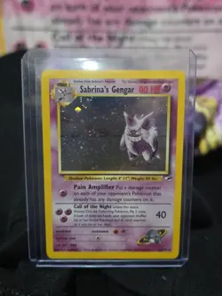 Pokemon TCG Sabrina's Gengar Holo Gym Challenge Card 14/132 Rare - Image 2