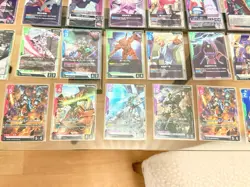GUNDAM CARD GAME DUAL IMPACT FOIL RARE LR LR+ C+ BULK LOT - Image 3