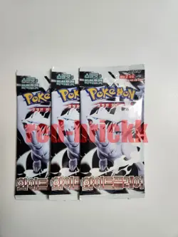 Pokemon Card White Flare SV11W NEW SEALED Korean Booster Pack.+3. - Image 1