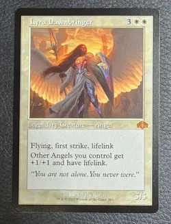 Lyra Dawnbringer (Retro Frame) Dominaria Remastered Regular MTG NM Magic Card - Image 1