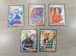 Lot of 5 Supporter Trainer Pokemon TCG Cards NM - Image 1
