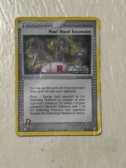 POW HAND EXTENSION POKEMON CARD REVERSE HOLO TEAM ROCKET RETURNS 835/109 TCG - Image 1