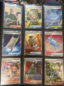 💎💎 Pokemon Mega Evolution Master Set w/Binder Lot 75 Cards SIR, IR, Promos💎💎 - Image 5
