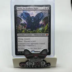 x1 Maha, Its Feathers Night BLB Bloomburrow MTG 100 MYTHIC M/NM 1x - Image 1
