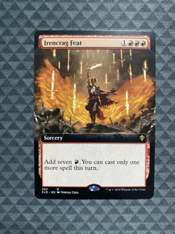 MTG Irencrag Feat #362 Extended Art Rare Throne of Eldraine (ELD) - Image 1