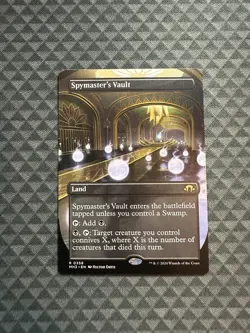 MTG Spymaster’s Vault #0358 Borerless Rare Modern Horizons 3 (MH3) - Image 1