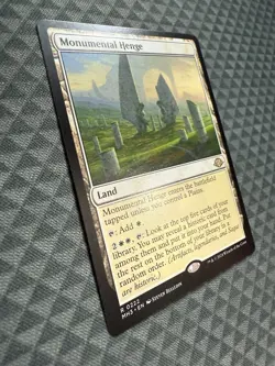 MTG Monumental Henge #0222 Rare Modern Horizons 3 (MH3) - Image 2
