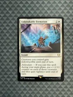 MTG Unbreakable Formation #0179 Rare Commander: The Lord of the Rings (LTC) - Image 1