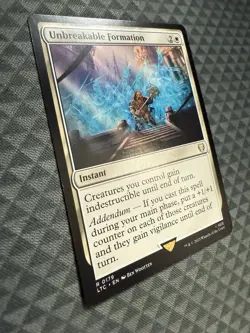 MTG Unbreakable Formation #0179 Rare Commander: The Lord of the Rings (LTC) - Image 2