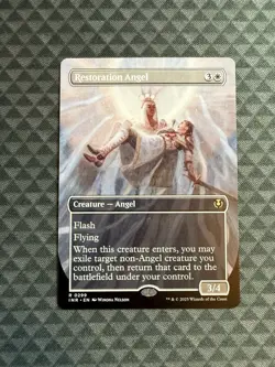 MTG Restoration Angel #0299 Borderless Rare Innistrad Remastered (INR) - Image 1