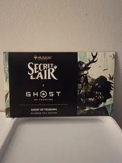 Secret Lair x Ghost of Tsushima RAINBOW FOIL PlayStation MTG SEALED - Image 1