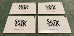 Secret Lair Drop Series: Physician Faves (Foil Edition) Sealed MTG (LOT of 4) - Image 1