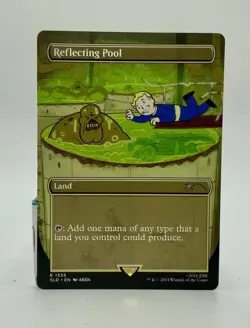 MTG Reflecting Pool 1535 Borderless Fallout Secret Lair - Image 1