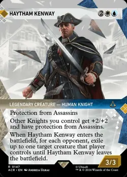 1 x Haytham Kenway - Foil - Showcase - Universes Beyond: Assassin's Creed - NM-M - Image 1