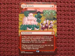 Sneak Attack - Enchanting Tales Borderless - MTG Magic the Gathering - Image 1
