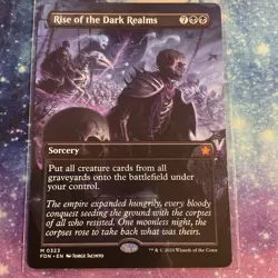 Rise of the Dark Realms (REGULAR) x1 - MTG Foundations FDN #323 - Image 1