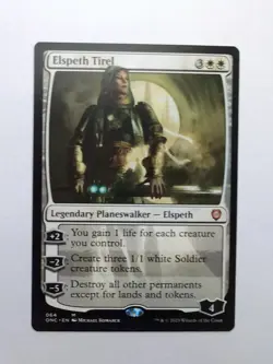 MTG Elspeth Tirel (ONC) Commander: Phyrexia: All Will Be One Regular Mythic 64 - Image 1