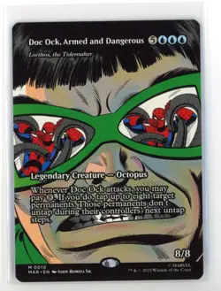 MtG MAR Doc Ock, Armed and Dangerous #10 Borderless Non-Foil - Image 1