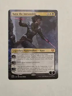 Kaya, The Inexorable - Showcase - Kaldheim - Near Mint - MTG - Image 1