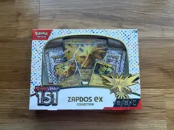 Pokemon TCG Scarlet & Violet 151 Zapdos EX Collection Box NEW SEALED - Image 1