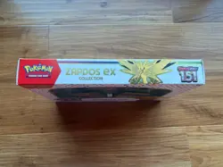 Pokemon TCG Scarlet & Violet 151 Zapdos EX Collection Box NEW SEALED - Image 2