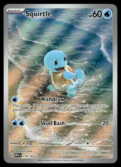 2023 Pokemon Scarlet & Violet Series - Scarlet & Violet - 151 170 Squir - Image 1