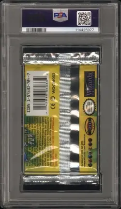 1999 Pokemon WOTC Base Set Sealed Booster Pack Venusaur Thick Font PSA 9 MINT - Image 2