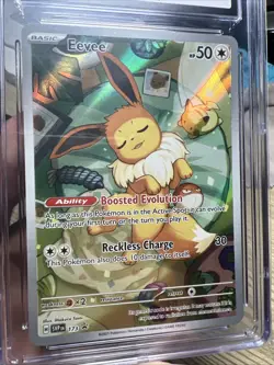 2025 Eevee Promo 173 Pokemon Prismatic Evolutions ETB Promo CGC 10 GEM MINT PSA - Image 3