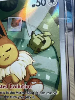 2025 Eevee Promo 173 Pokemon Prismatic Evolutions ETB Promo CGC 10 GEM MINT PSA - Image 4