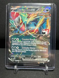 Roaring Moon ex 124/182 Prize Pack Promo Pokemon 2023 Paradox Rift NM/M - Image 1