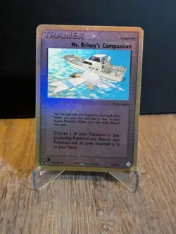 Pokemon Mr. Briney's Compassion EX Dragon Reverse Holo #87 - Image 1