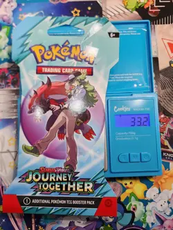 (VERY HEAVY)🔥 33.2g Pokemon TCG Journey Together Sleeved Booster Pack (SEALED)✅ - Image 1