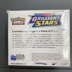 POKEMON SWORD & SHIELD BRILLIANT STARS FACTORY SEALED 36 PACK BOOSTER BOX - Image 3