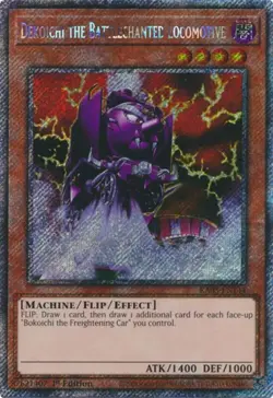Yugioh! Dekoichi the Battlechanted Locomotive - RA03-EN144 - Platinum Secret Rar - Image 1