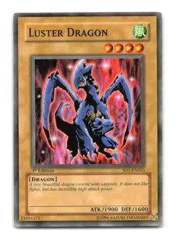 Luster Dragon - SD1-EN003 1st Edition - YuGiOh-LP - Image 1