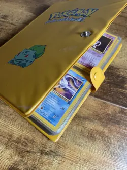 Vintage Pokemon Binder 90+ Card Lot - Binder Included - Image 1