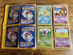 Vintage Pokemon Binder 90+ Card Lot - Binder Included - Image 3