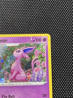 Espeon SWSH174 SWSH: Sword & Shield Promo Cards Holo With Swirl LP+ - Image 4