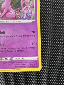 Espeon SWSH174 SWSH: Sword & Shield Promo Cards Holo With Swirl LP+ - Image 5