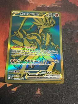 Koraidon ex 245/091 Paldean Fates Full Art Ultra Rare Holo Pokemon Card mint - Image 1